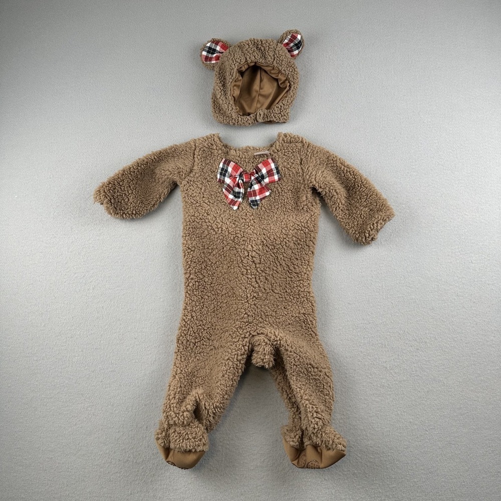 Spirit Halloween Baby Cuddly Bear Jumpsuit Infant 6-12 Months Costume